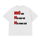 Áo Thun Relaxed Fit Nhớ MM