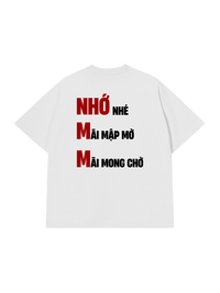 Áo Thun Relaxed Fit Nhớ MM
