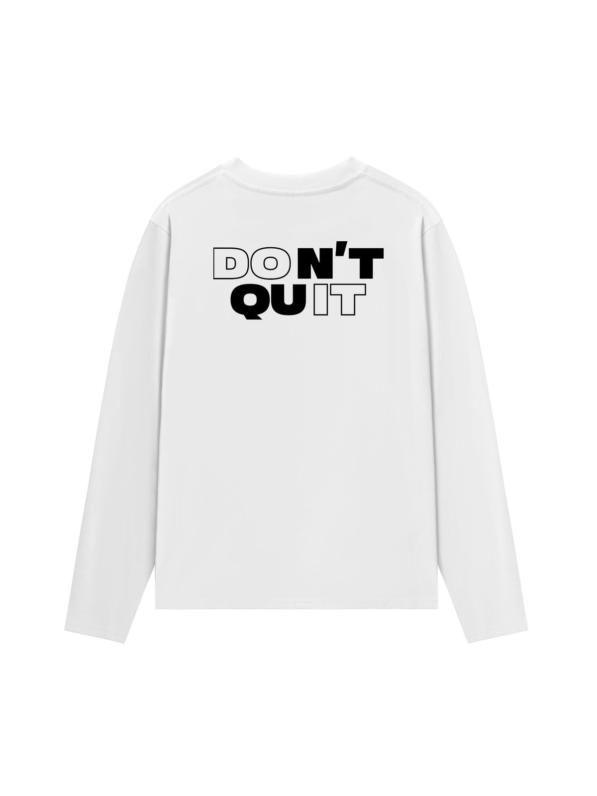 Áo Dài Tay Don't Quit