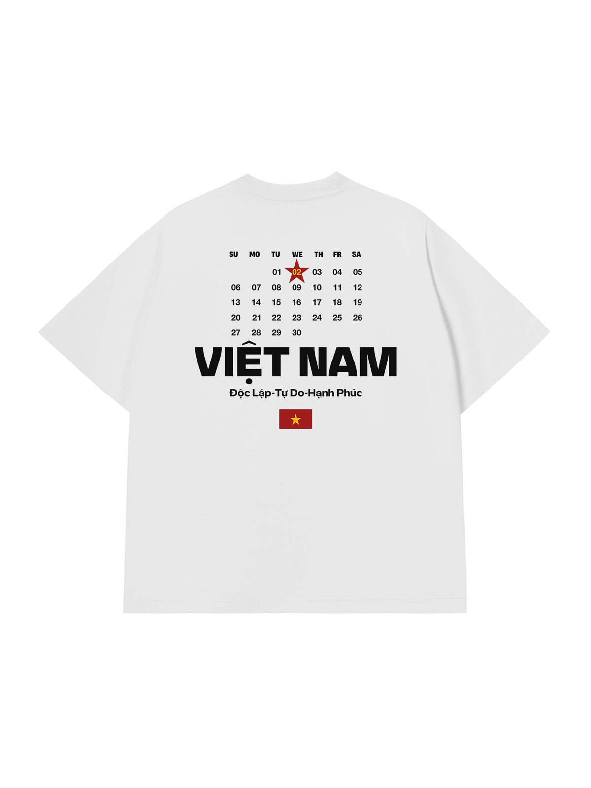 Áo Thun Relaxed Fit Quốc Khánh