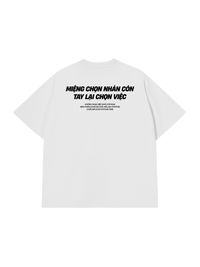 Áo Thun Relaxed Fit Miệng Chọn Nhàn Tay Chọn Việc