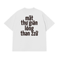 Áo Thun Relaxed Fit Mặt Thư Giãn