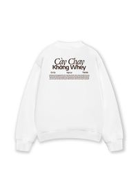 Áo Sweater Nỉ Hai Da Cày Chay Không Whey
