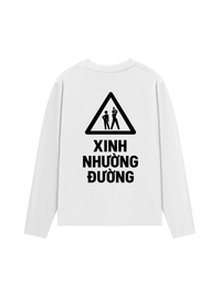Áo Dài Tay Xinh Nhường Đường