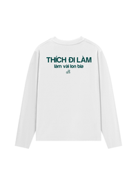 Áo Dài Tay Làm Vài Lon Bia