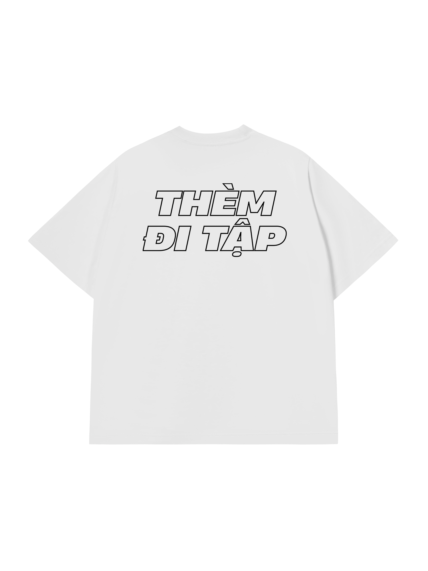 Áo Thun Relaxed Fit Thèm Đi Tập