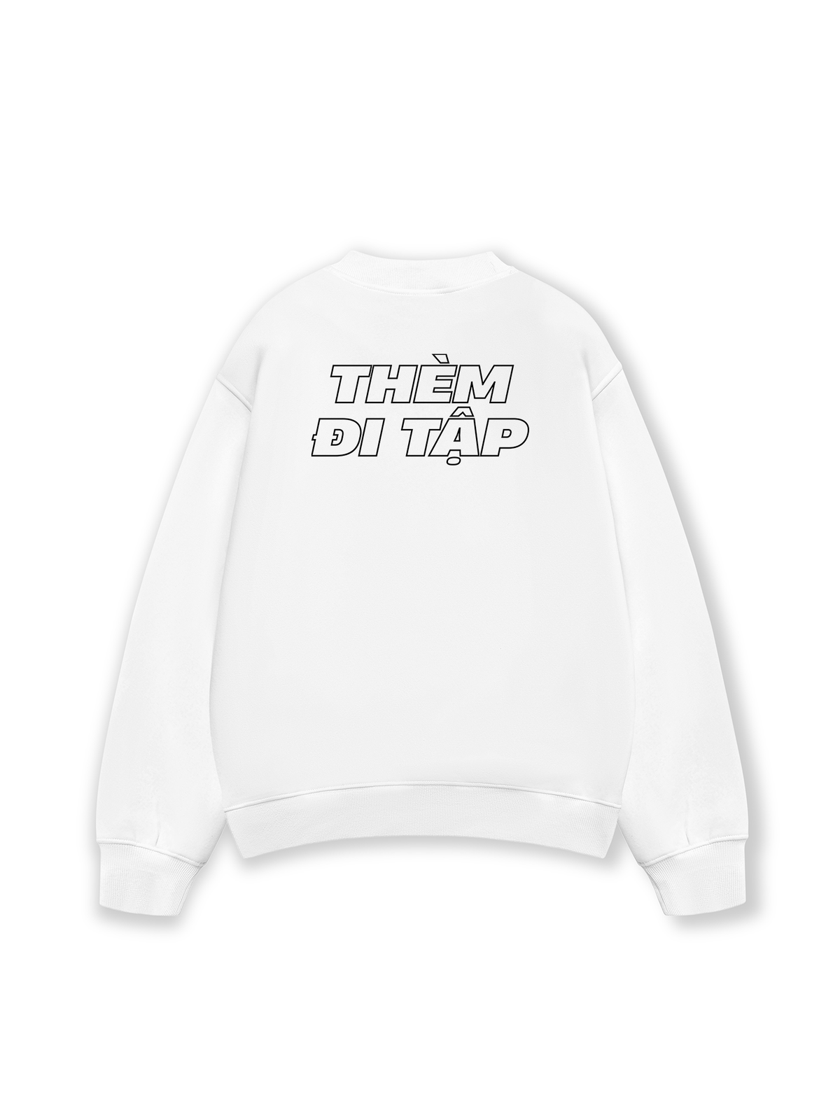 Áo Sweater Nỉ Hai Da Thèm Đi Tập