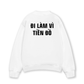 Áo Sweater Nỉ Hai Da Đi Làm Vì Tiền Đồ