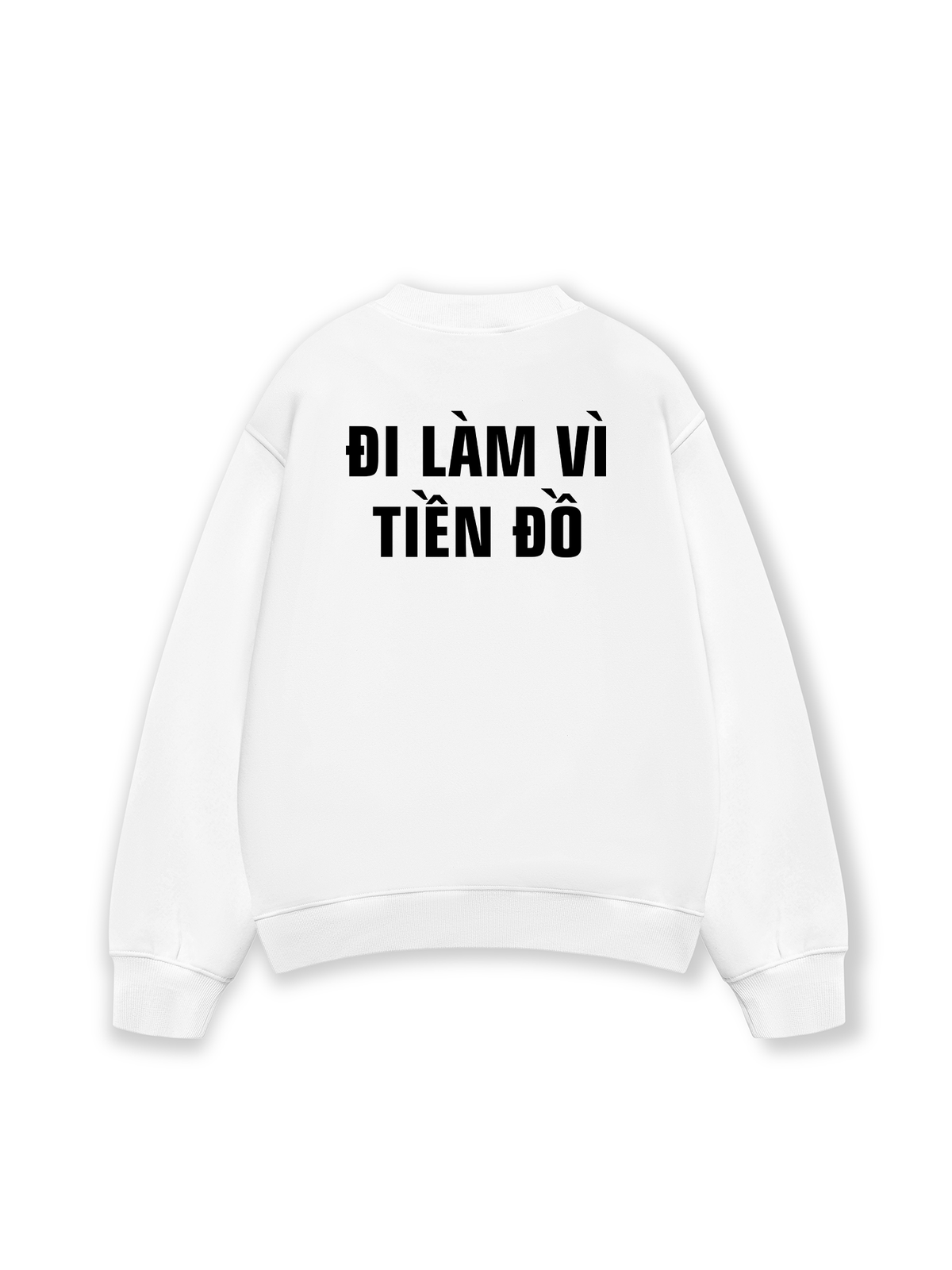 Áo Sweater Nỉ Hai Da Đi Làm Vì Tiền Đồ