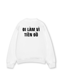 Áo Sweater Nỉ Hai Da Đi Làm Vì Tiền Đồ