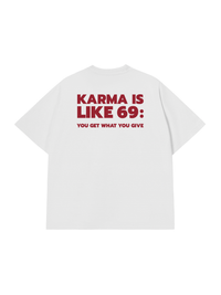 Áo Thun Relaxed Fit Karma Like 69