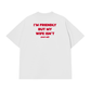 Áo Thun Relaxed Fit My Wife Isnt Fiendly
