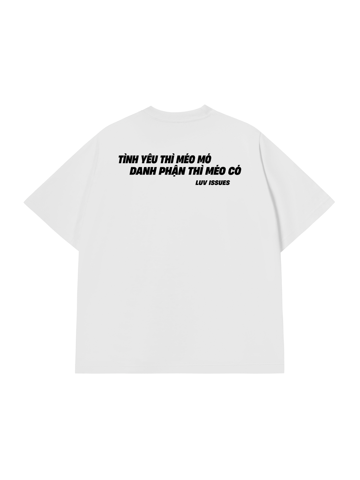 Áo Thun Relaxed Fit Tình Yêu Méo Mó
