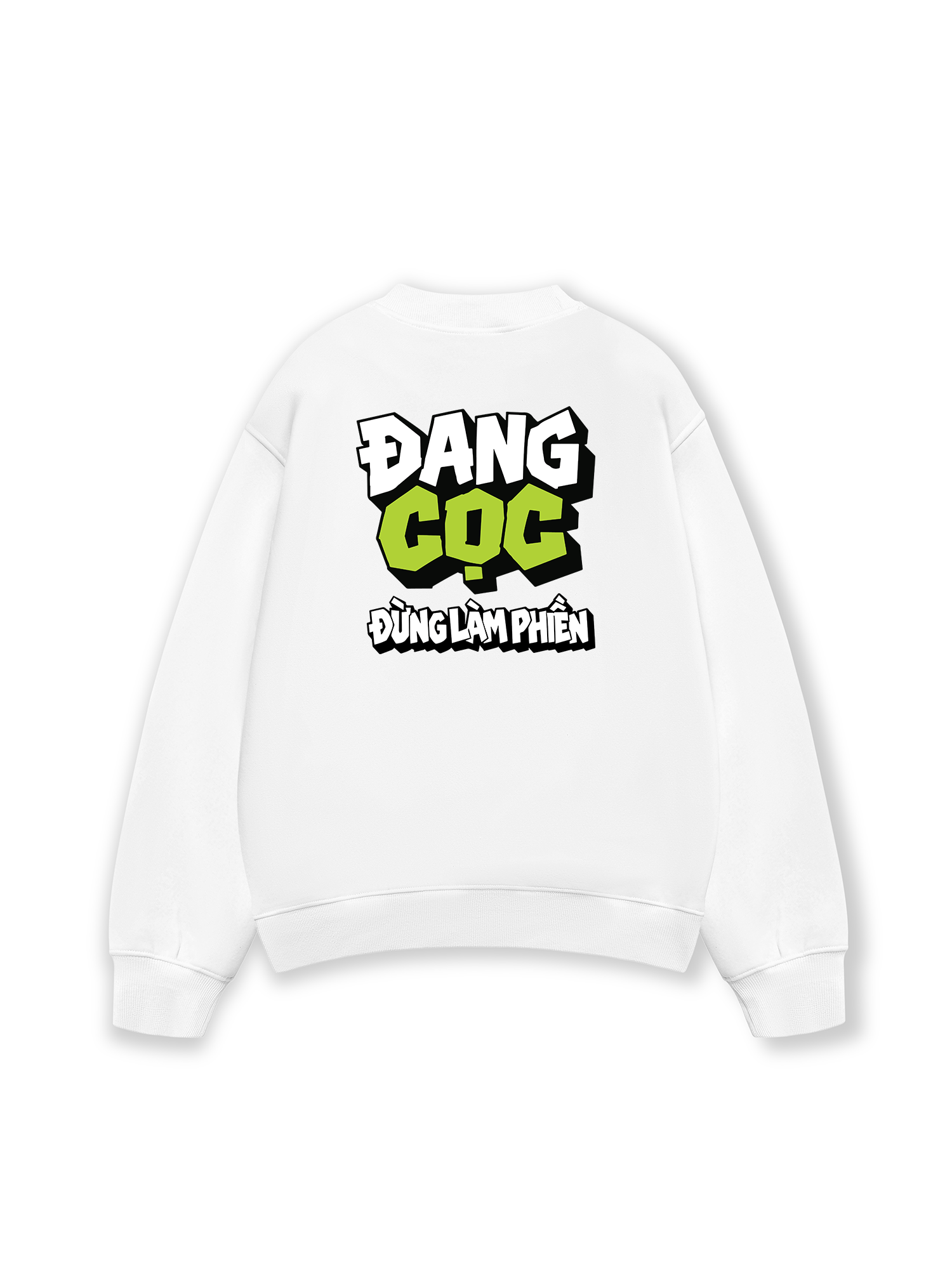 Áo Sweater Nỉ Hai Da Đang Cọc