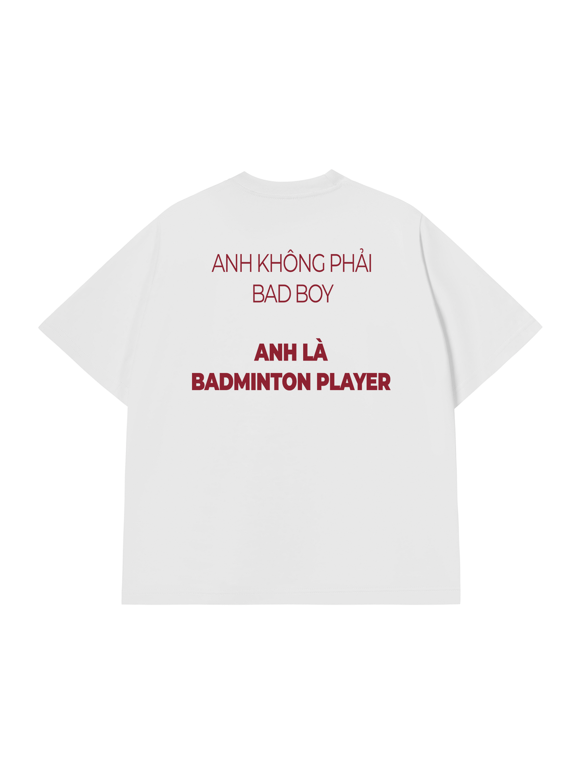 Áo Thun Relaxed Fit Không Phải Bad Boy