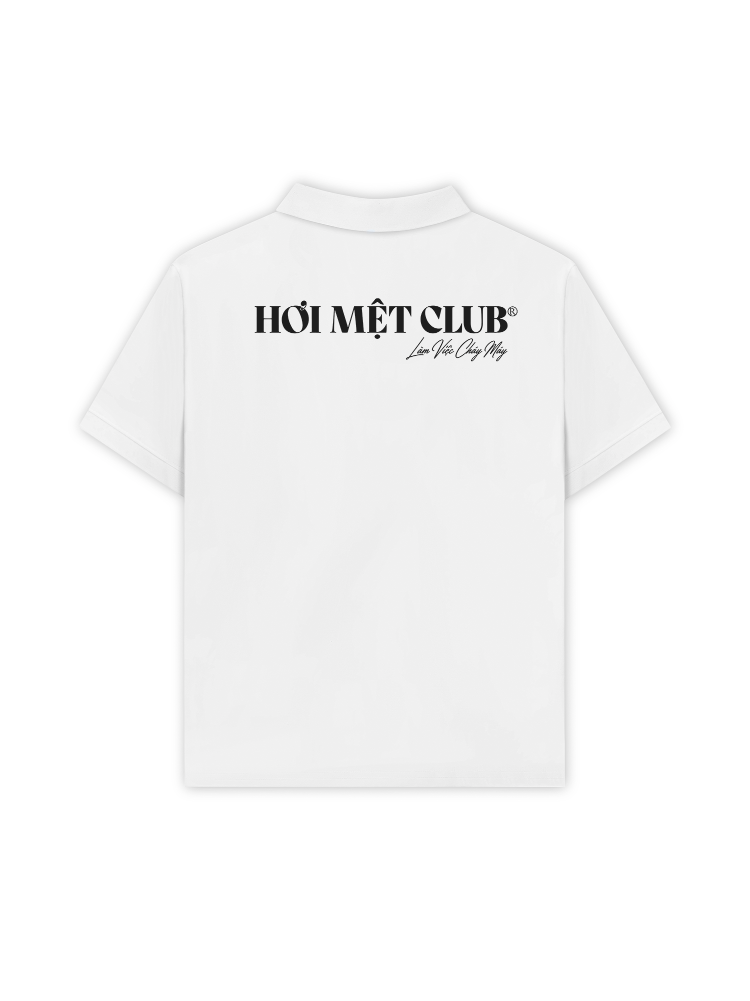 Áo Polo Relaxed Fit Làm Việc Cháy Máy