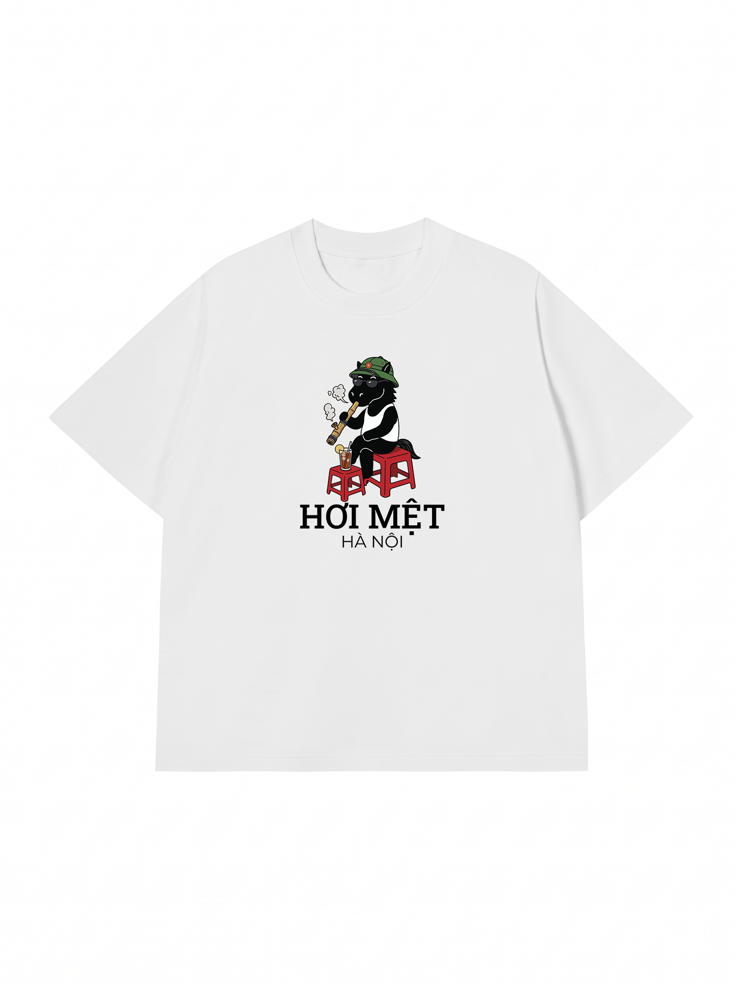 Áo Thun Relaxed Fit Hà Nội Hơi Mệt