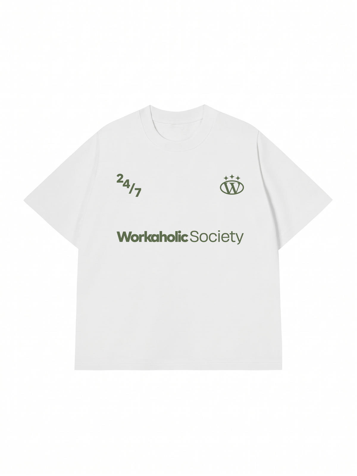 Áo Thun Relaxed Workaholic Society