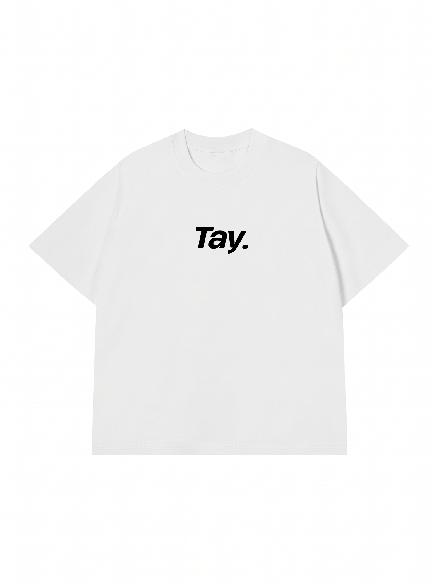 Áo Thun Relaxed Fit Trắng Tay