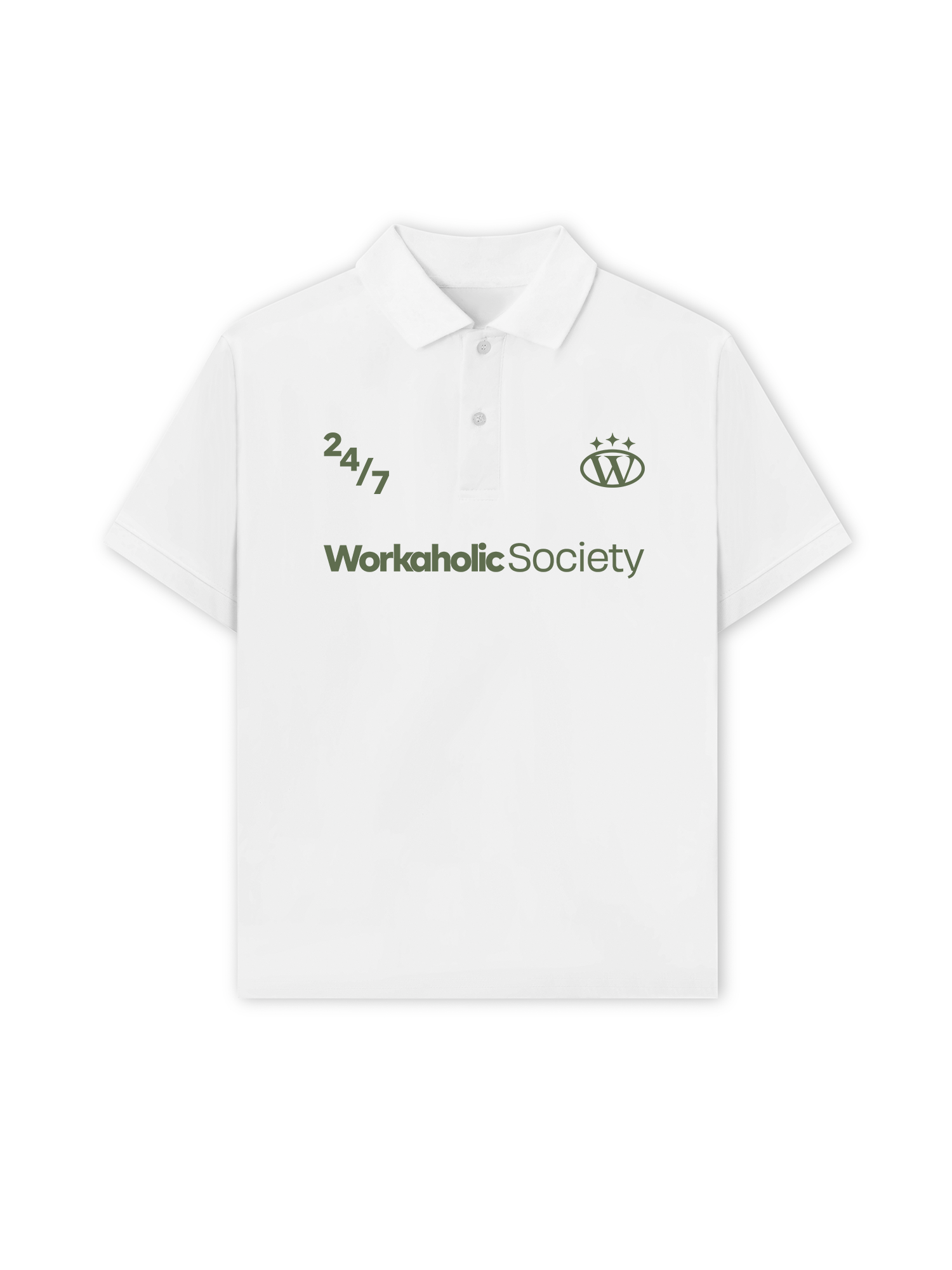 Áo Polo Relaxed Fit Workaholic Society