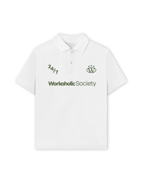 Áo Polo Relaxed Fit Workaholic Society