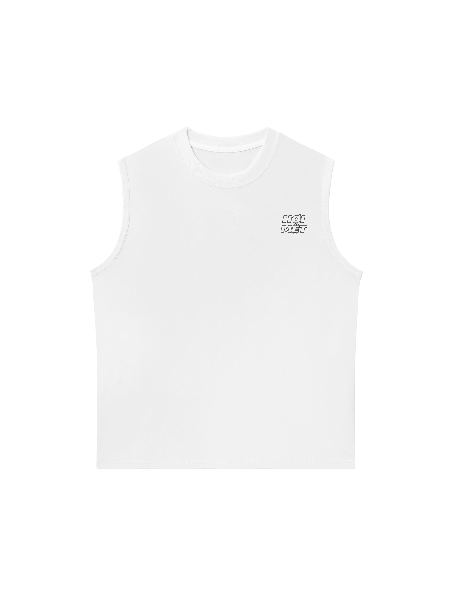 Áo Ba Lỗ Relaxed Fit Đang Đi Tập Tạ