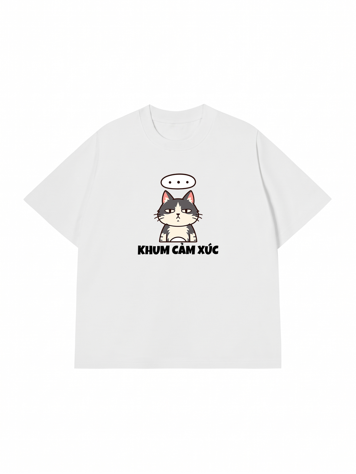 Áo Thun Relaxed Fit Khum Cảm Xúc