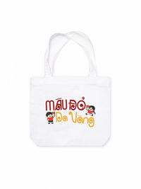 Túi Tote Máu Đỏ Da Vàng
