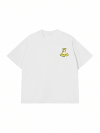 Áo Thun Relaxed Fit Vịt Chill Trên Lá