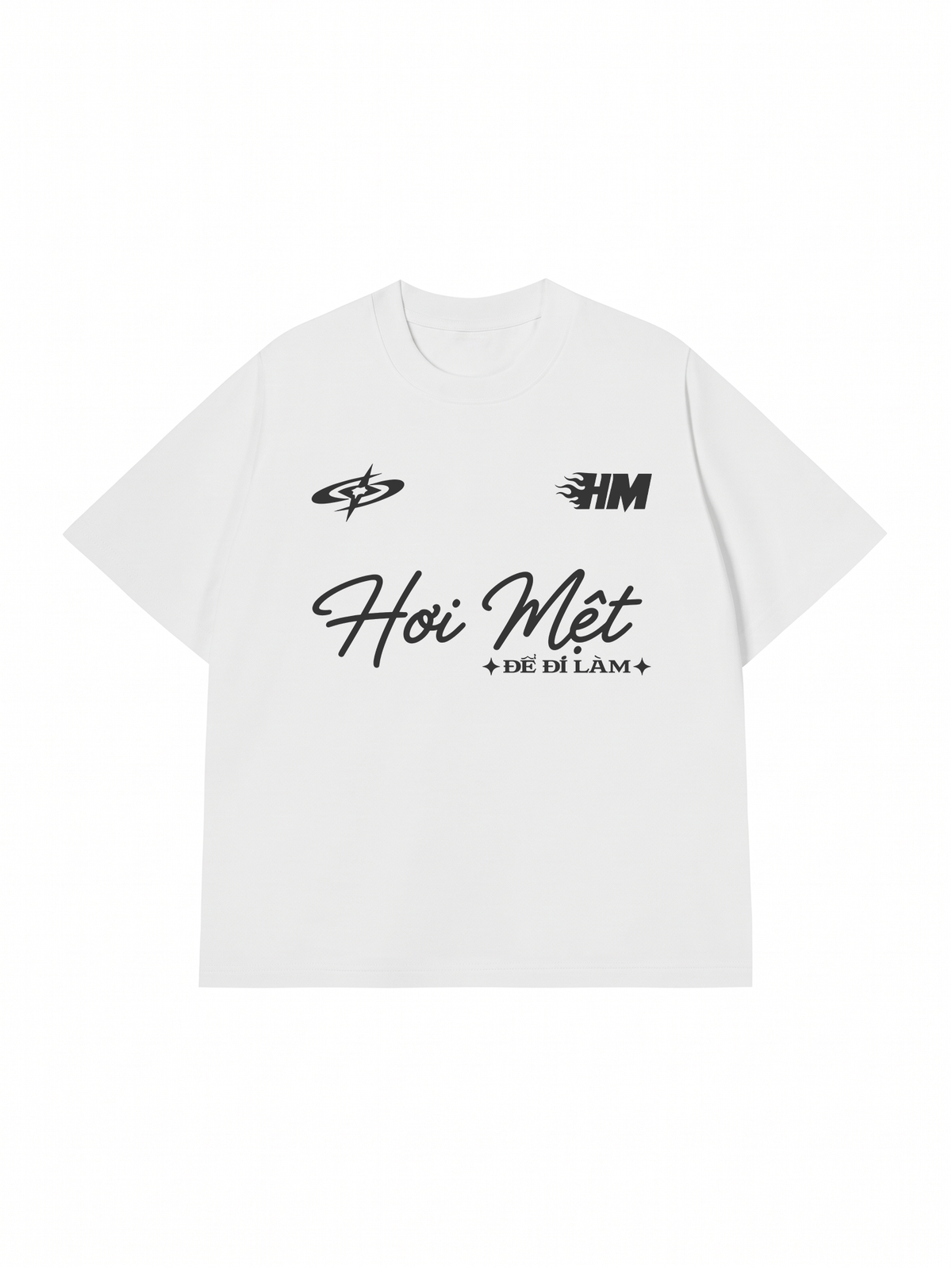 Áo Thun Relaxed Fit Hơi Mệt Để Đi Làm