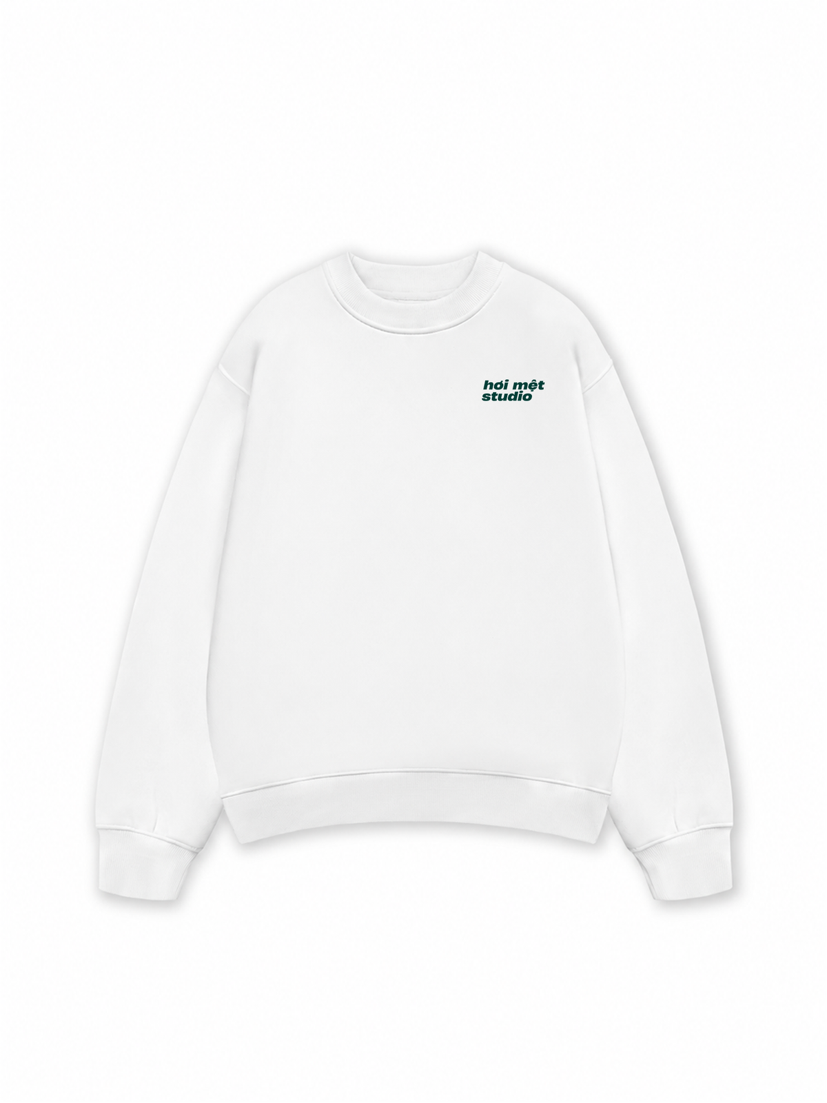 Áo Sweater Nỉ Hai Da Dáng Nuột Không Tuột Mất Em