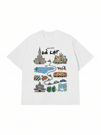 Áo Thun Relaxed Fit Hello From Đà Lạt
