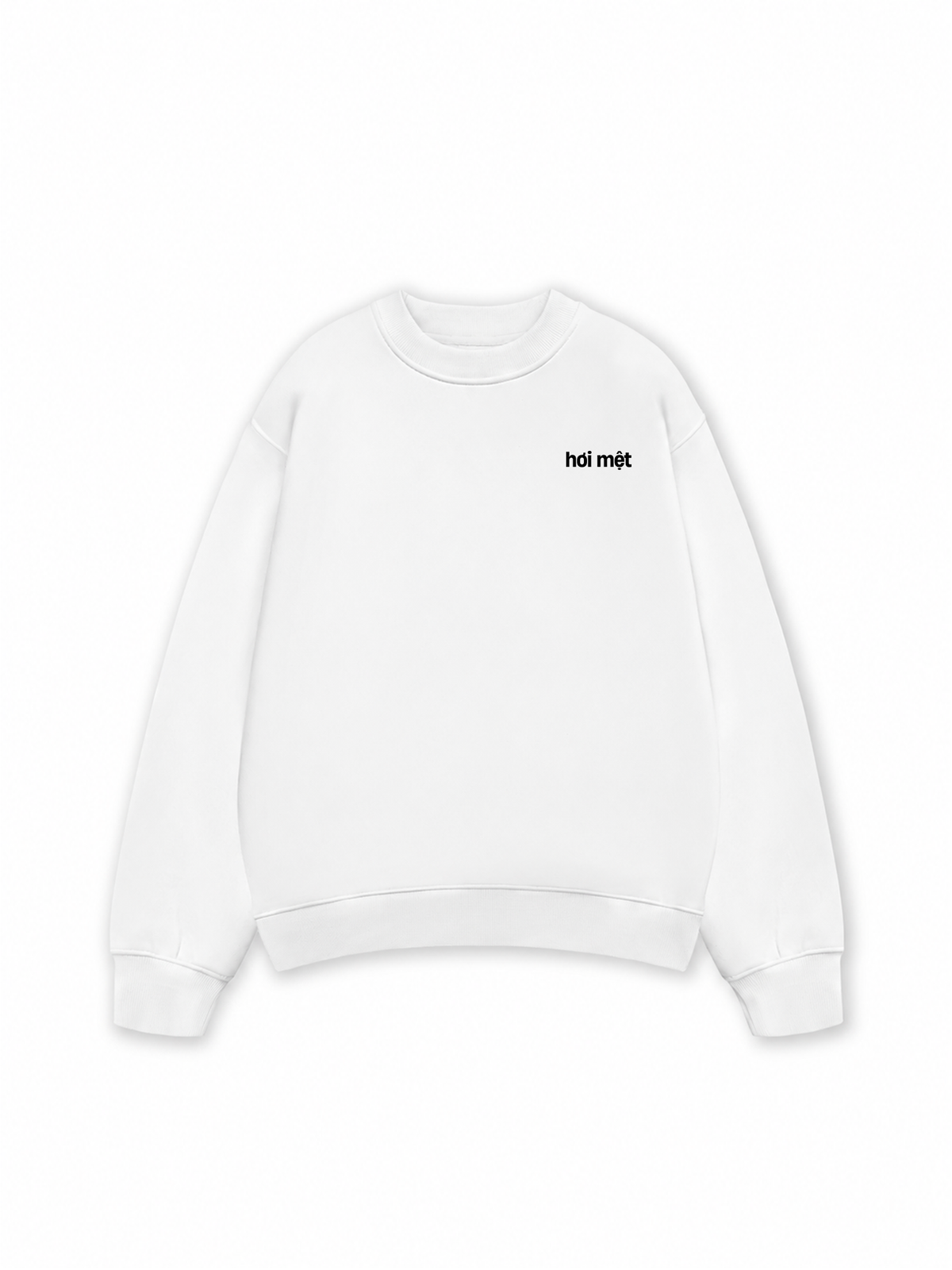 Áo Sweater Nỉ Hai Da Lý Do Đi Tập