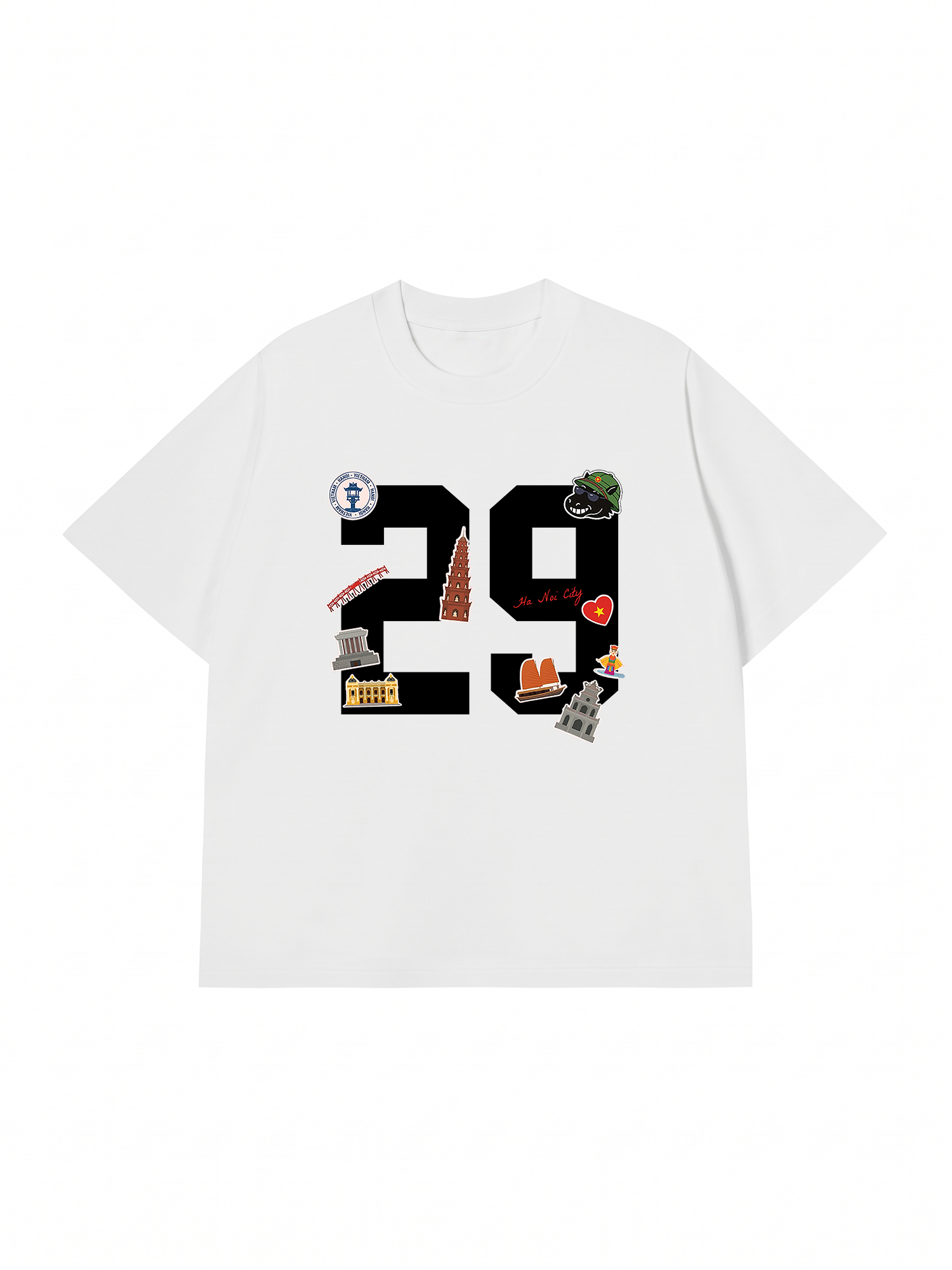 Áo Thun Relaxed Fit Hà Nội 29