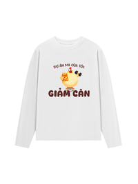 Áo Dài Tay Dự Án Ma Của Tôi Giảm Cân