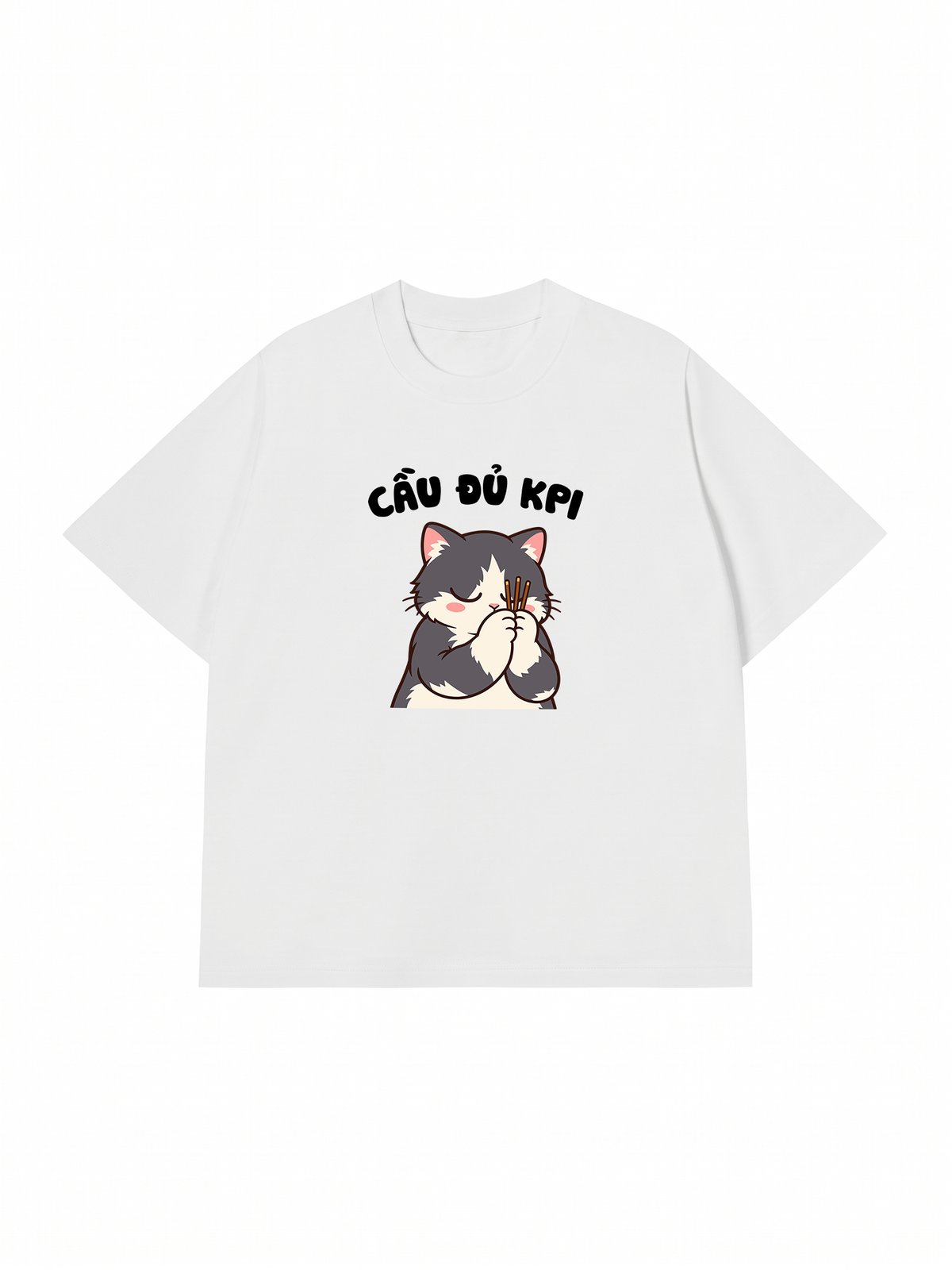 Áo Thun Relaxed Fit Cầu Đủ KPI