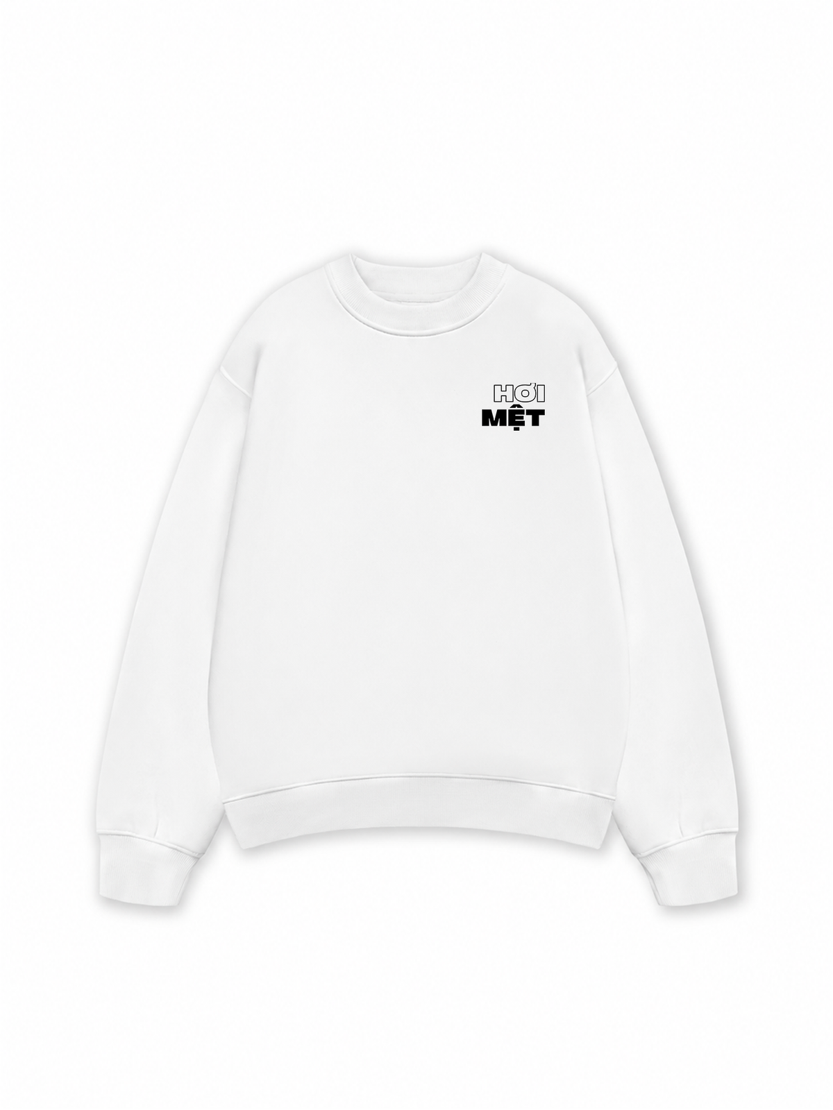 Áo Sweater Nỉ Hai Da Don't Quit