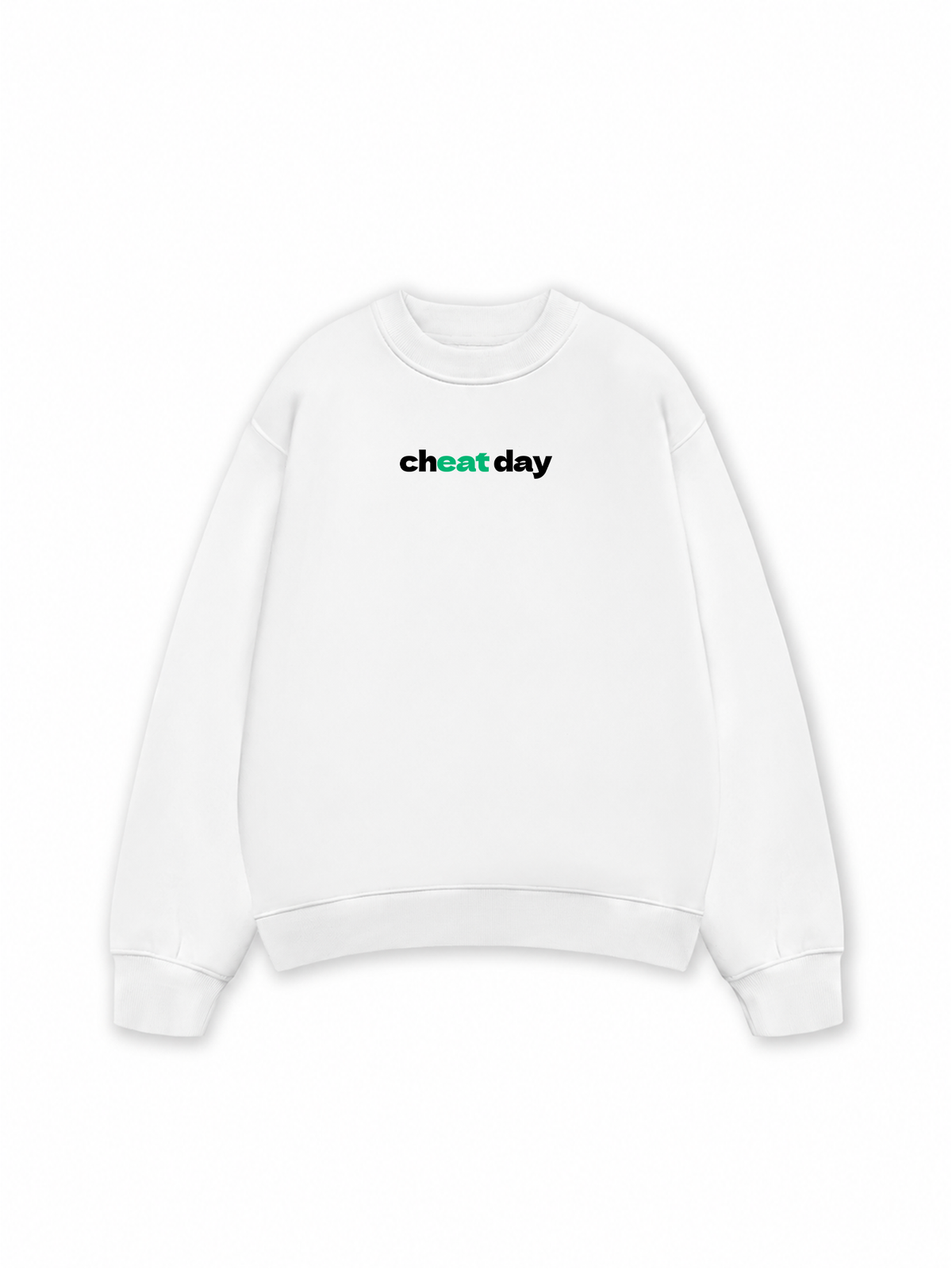 Áo Sweater Nỉ Hai Da Cheat Day