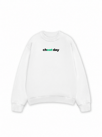 Áo Sweater Nỉ Hai Da Cheat Day