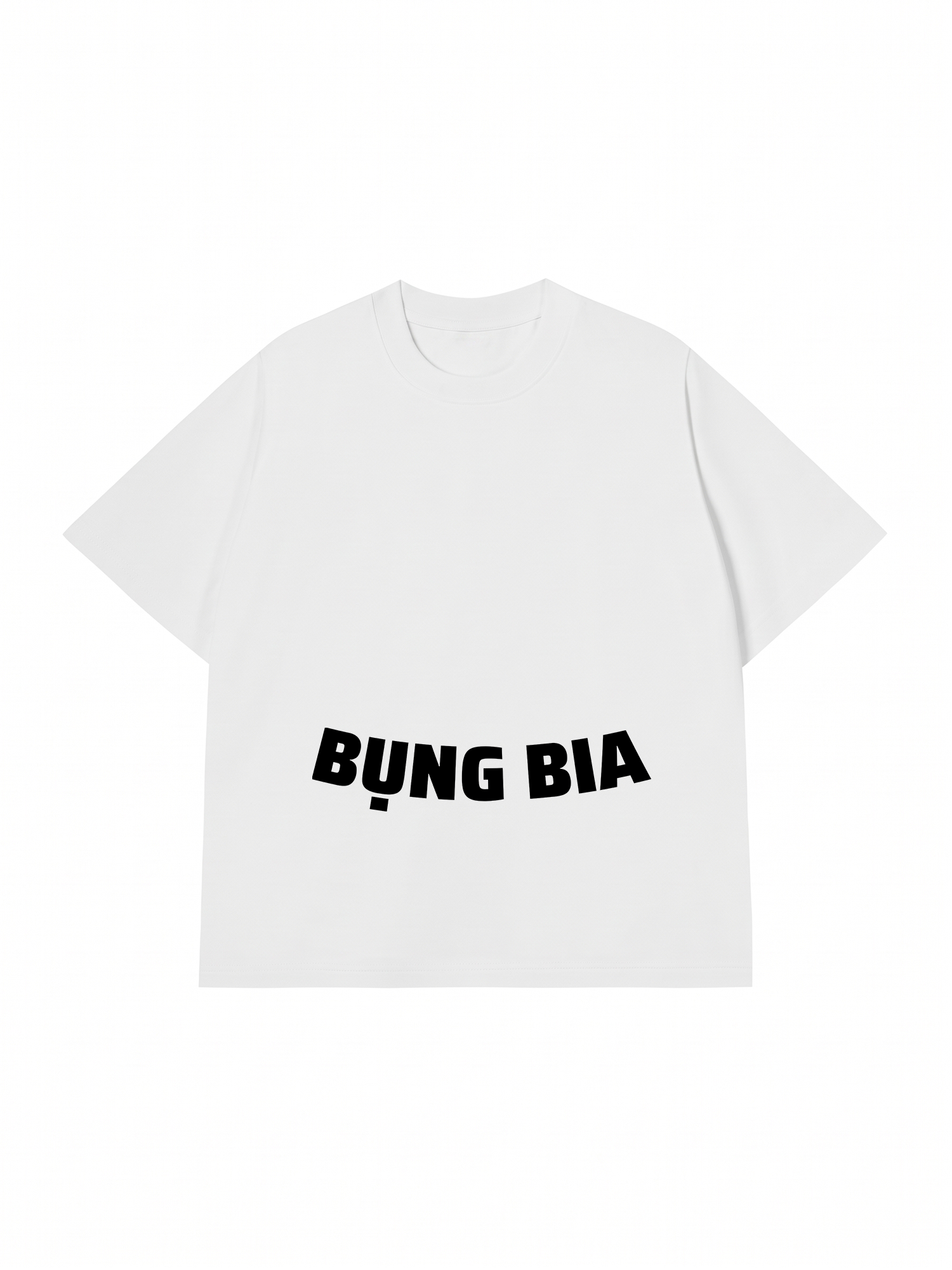 Áo Thun Relaxed Fit Bụng Bia