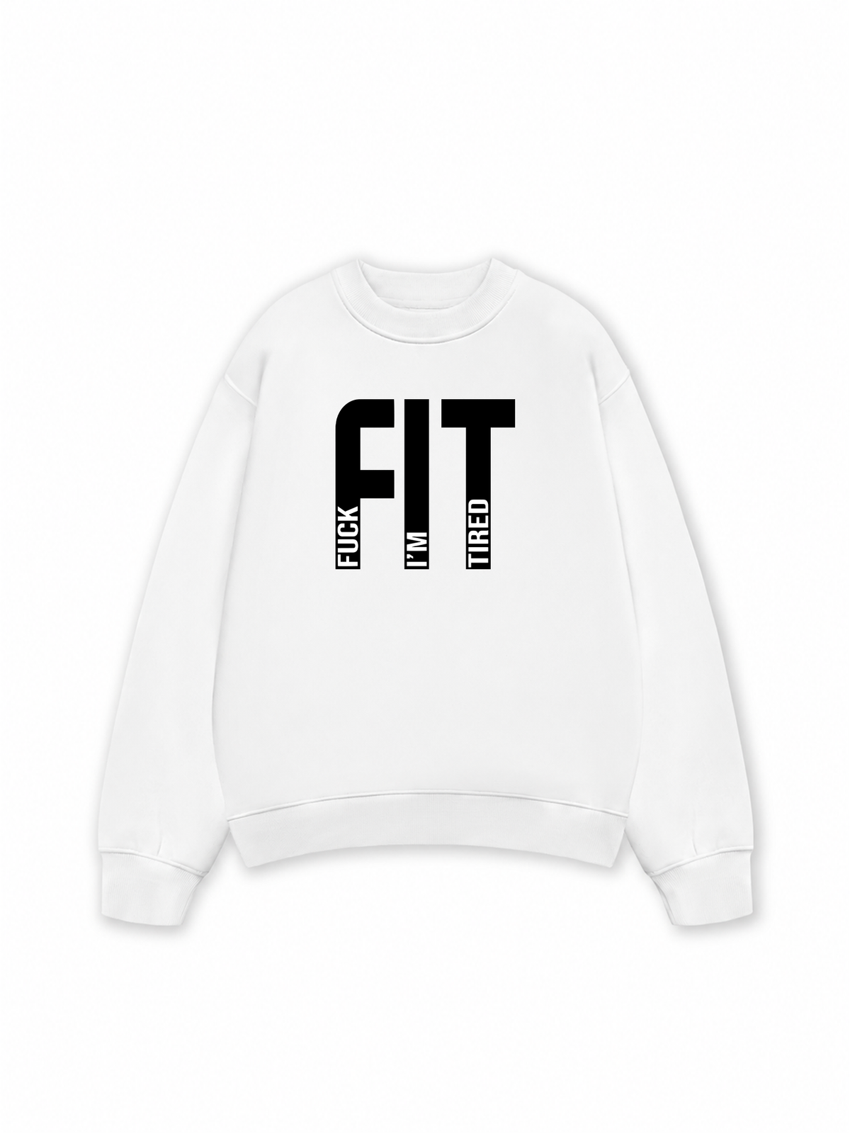 Áo Sweater Nỉ Hai Da Im Fit