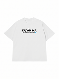 Áo Thun Relaxed Fit Dự Án Ma Giảm Cân