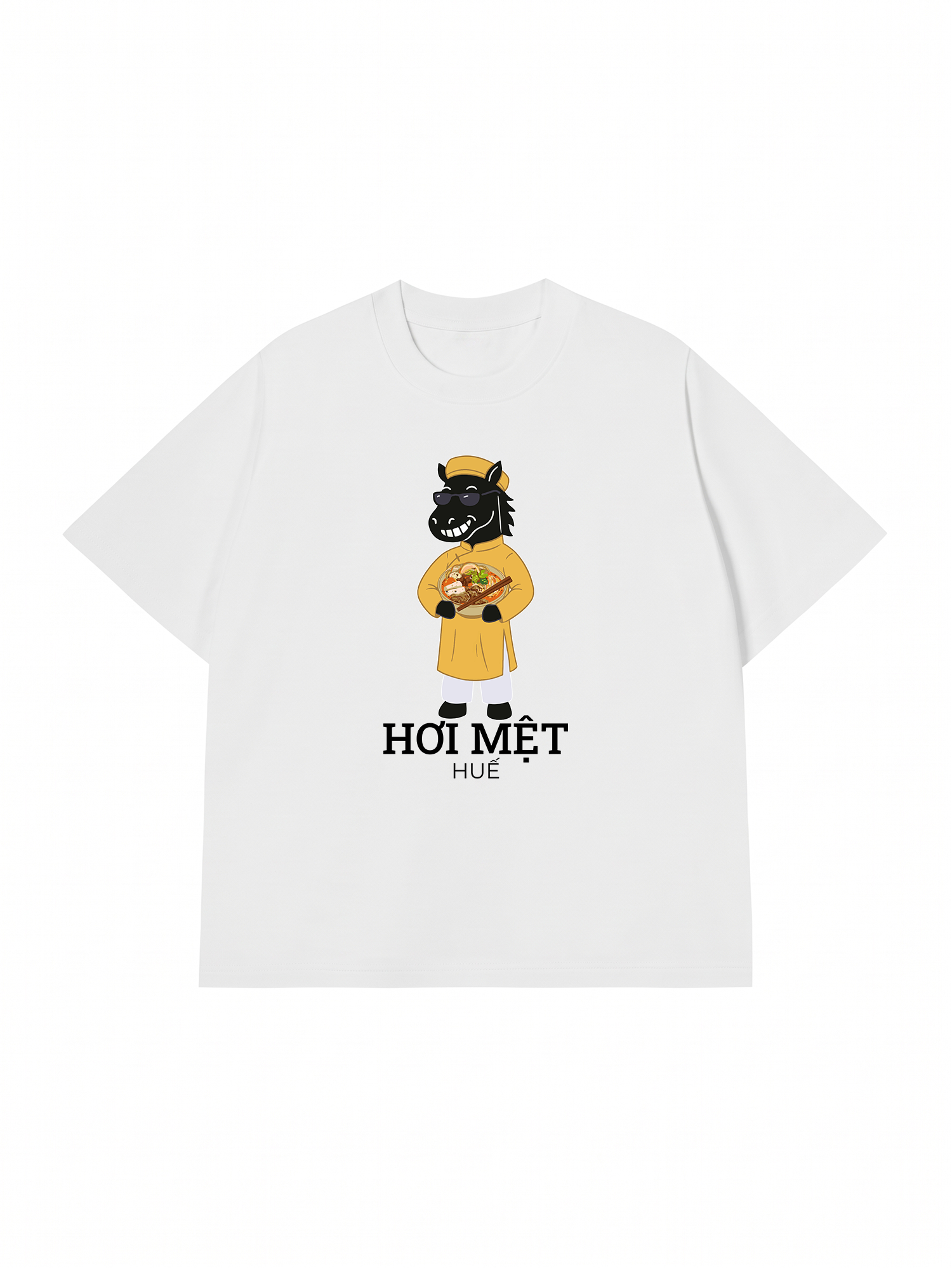 Áo Thun Relaxed Fit Huế Hơi Mệt