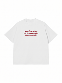 Áo Thun Relaxed Fit Bí Ý Tưởng