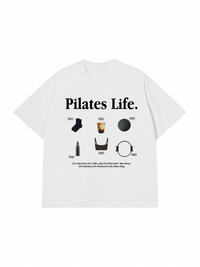 Áo Thun Relaxed Fit Pilates Life