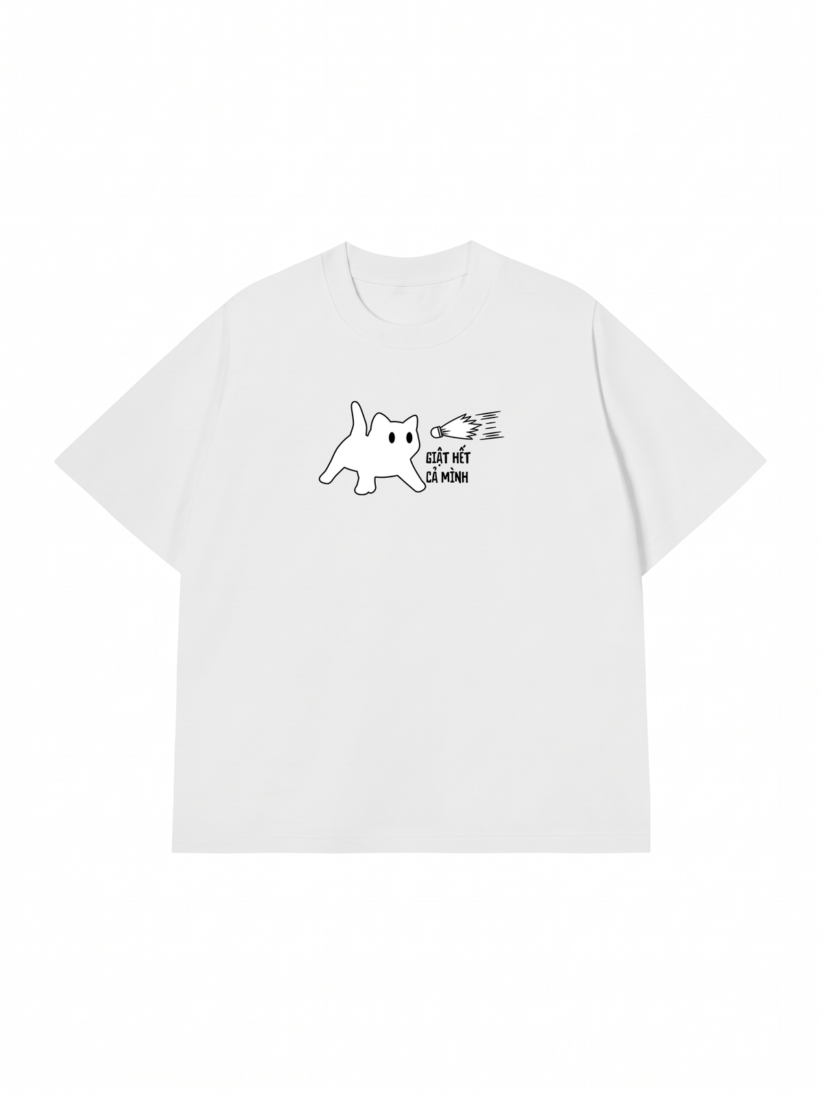 Áo Thun Relaxed Fit Giật Hêt Cả Mình