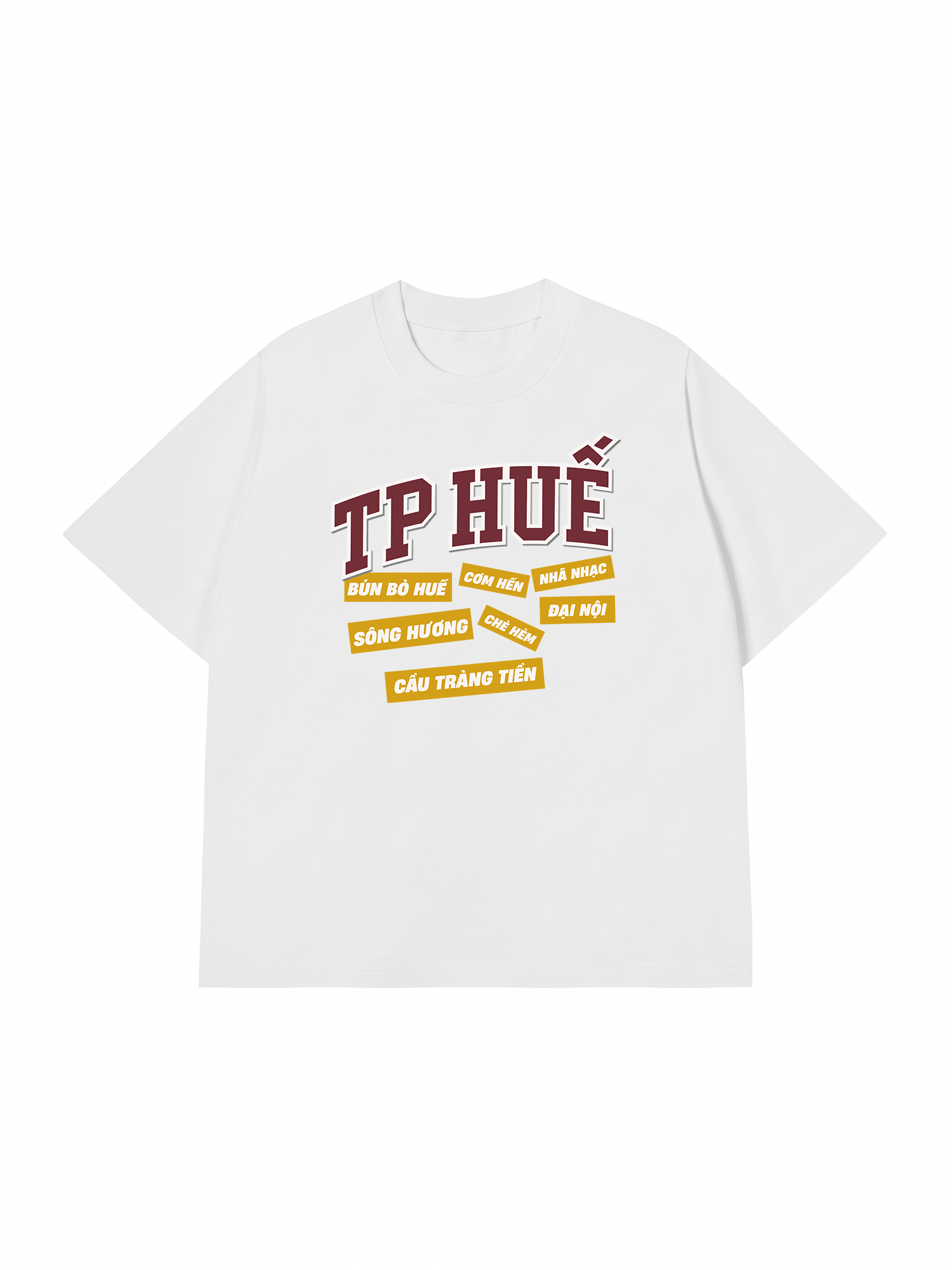 Áo Thun Relaxed Fit Thành Phố Huế
