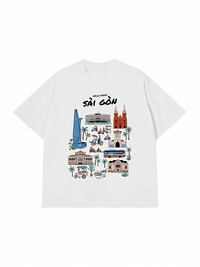 Áo Thun Relaxed Fit Hello From Sài Gòn
