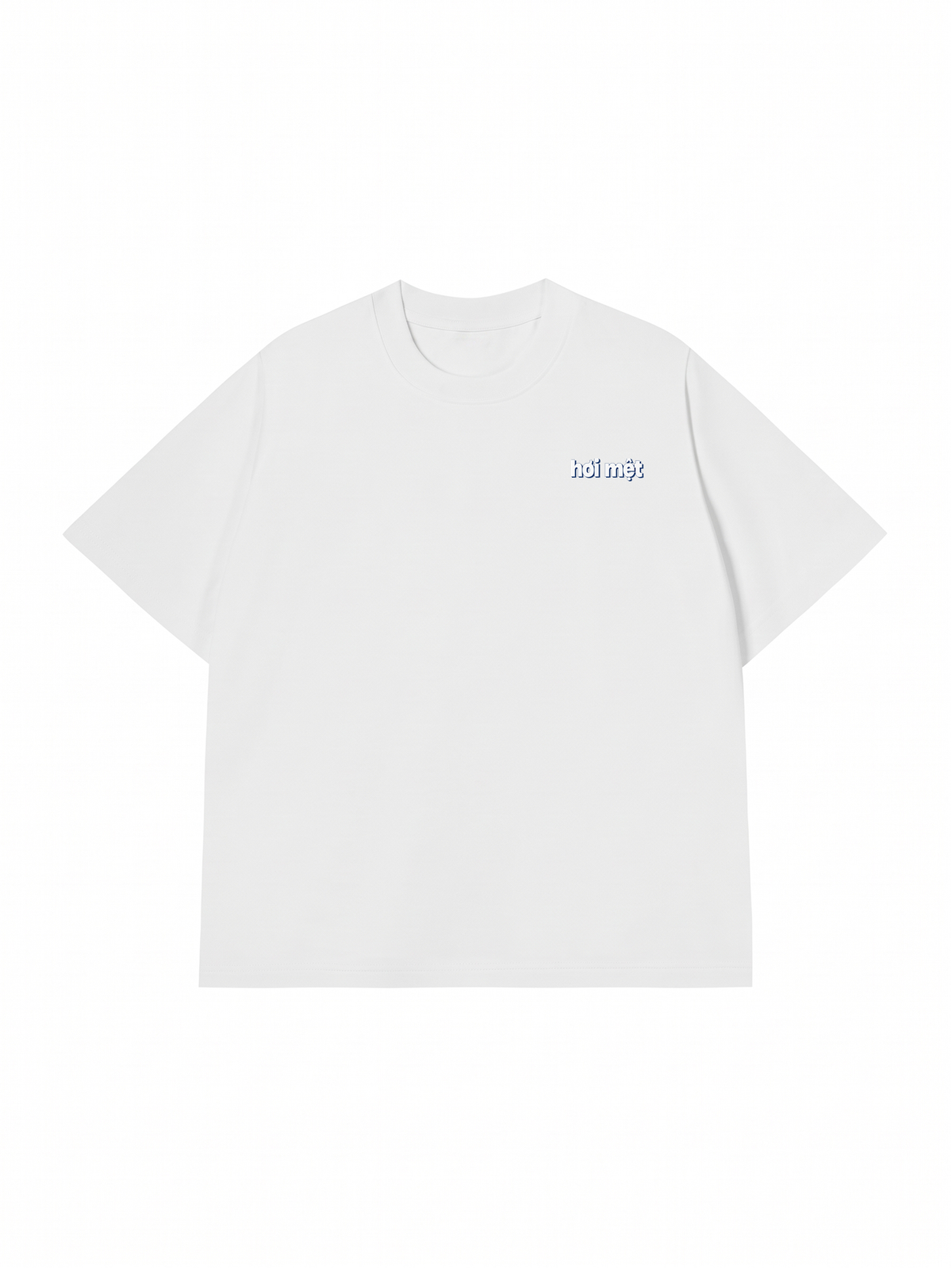 Áo Thun Relaxed Fit Thẳng Lưng Lên