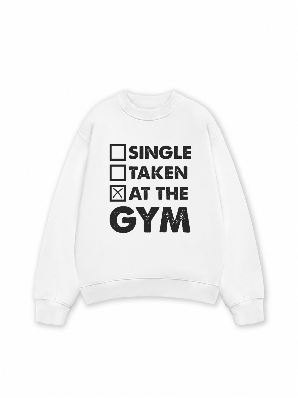 Áo Sweater Nỉ Hai Da At The Gym